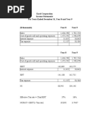 Roic and Rnoa Assigment For Class