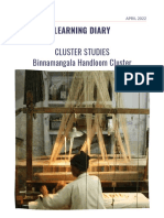 Cluster Studies Binnamangala Handloom Cluster: Learning Diary