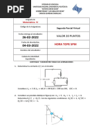 Segundo Parcial Virtual Mate 4, 2022