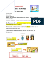 Catequesis El Bautismo