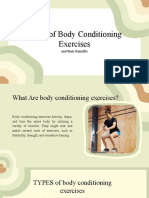 Types of Body Conditioning Exercises: and Their Benefits