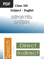 Direct & Indirect Speech