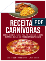 Receitas Carnívoras (Livro Completo)