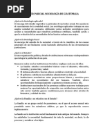 Primer Parcial Sociología de Guatemala