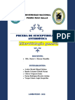 Practica N° 7prueba de Susceptibilidad Antibiótica