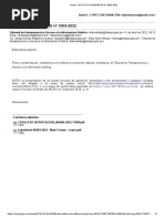 Gmail 11 ABR 2022, 09:12 Hrs. CÉDULA y Res. N.° 000550-2022-JUS/TTAIP-PRIMERA SALA (Exp. N.° 00303-2022-JUS/TTAIP) - 14 Págs