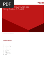 Mcafee DLP Prevent V10.0.202 Sizing Guide-Dlp 6600