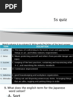 5s Quiz 2