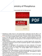 CML514 Chemistry of Phosphorus 2018