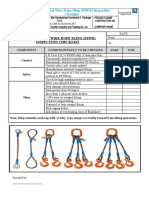 FC 4.1.5 - Flexible Steel Wire Rope Sling (FSWR) Inspection Checklist Form