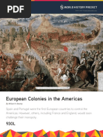 WHP-1200 3-3-4 Read - European Colonies in The Americas - 930L