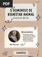 5 Dominios de Bienestar Animal