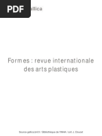 Formes Revue Internationale Des (... ) bpt6k6149128r