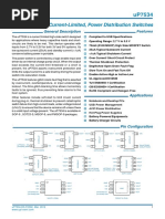 UPI Semiconductor UP7534 Current-Limited, Power Distribution Switches Datasheet