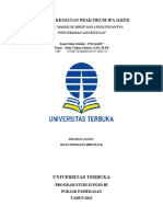 LAPORAN KEGIATAN PRAKTIKUM IPA Ekosistem Hasil Pengamatan