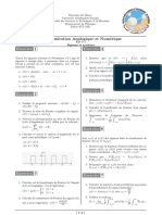 Communication Analogique Et Numérique: Exercice Exercice