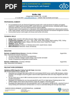 Engineering Bachelor Electrical ChronologicalwProjects