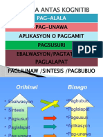 Cognitive, Affective, and Psychomotor Domain (Slide 1-13)