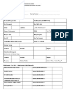 Borang Maklumat Murid APDM 2020