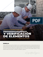 Predimensionamiento y Verificación Estructural