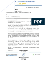 Carta de Renuncia