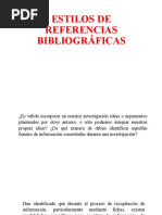 Estilos de Referencias Bibliográficas