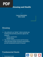 Housing and Health