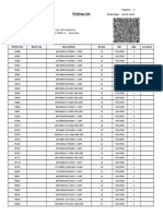 Dummy Labels Picking List