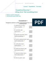 Causative Verbs Exercise 1