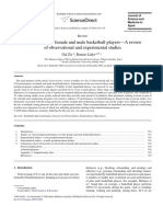 Vertical Jump in Female and Male Basketball Players-A Review of Observational and Experimental Studies