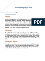 Pictorial Essay: B-Scan Ultrasonography in Ocular Abnormalities