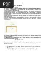 Lezione On Line Classe I Statica e Leve