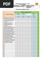 Instrumento Ficha de Observacion 137