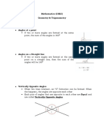 CSEC Maths Geometry & Trignometry