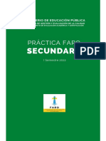 Práctica FARO II SEemestre 2022-Secundariaf