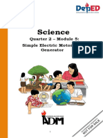 Science: Quarter 2 - Module 5: Simple Electric Motor and Generator