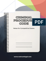 Criminal Procedure Code Notes