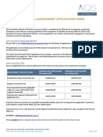 Skilled Migration Assessment Application Form 2022