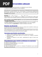 Ecuaciones Lineales Mayo 2021