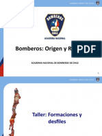 Taller Formaciones y Desfiles