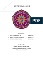 Stratifikasi Sosial