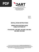 Installation Instructions Airbus Helicopters As350 Cable Cutters Kit P/N 646.4001, 646.4002, 646.4003, 646.4004, 646.4005, 646.4006