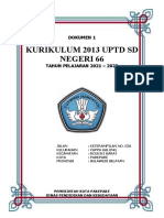 Dokumen 1 - Kurikulum 2013 SD Tahun Pelajaran 2021-2022 UPTD SDN 66