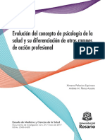 Evolución Del Conepto de Psicología Clínica y Salud