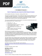 New LDL Programmable Linear Actuator From SMAC Moving Coil Actuators