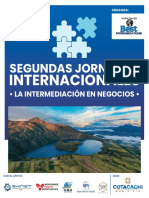 2das Jornadas Internacionales de Intermediación en Negocios. Cotacachi. Mayo 2022