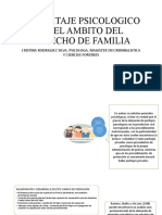 El Peritaje Psicologico en El Ambito Del Derecho