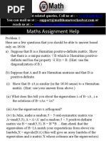 Maths Assignment Help