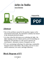 A Literature Review: Electric Vehicles in India