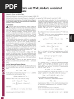 Feynman Diagrams and Wick Products Associated With Q-Fock Space